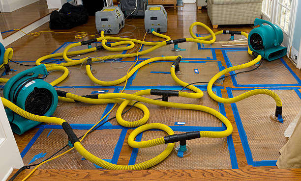 Professional Water Extraction technician working in Pembroke, VA